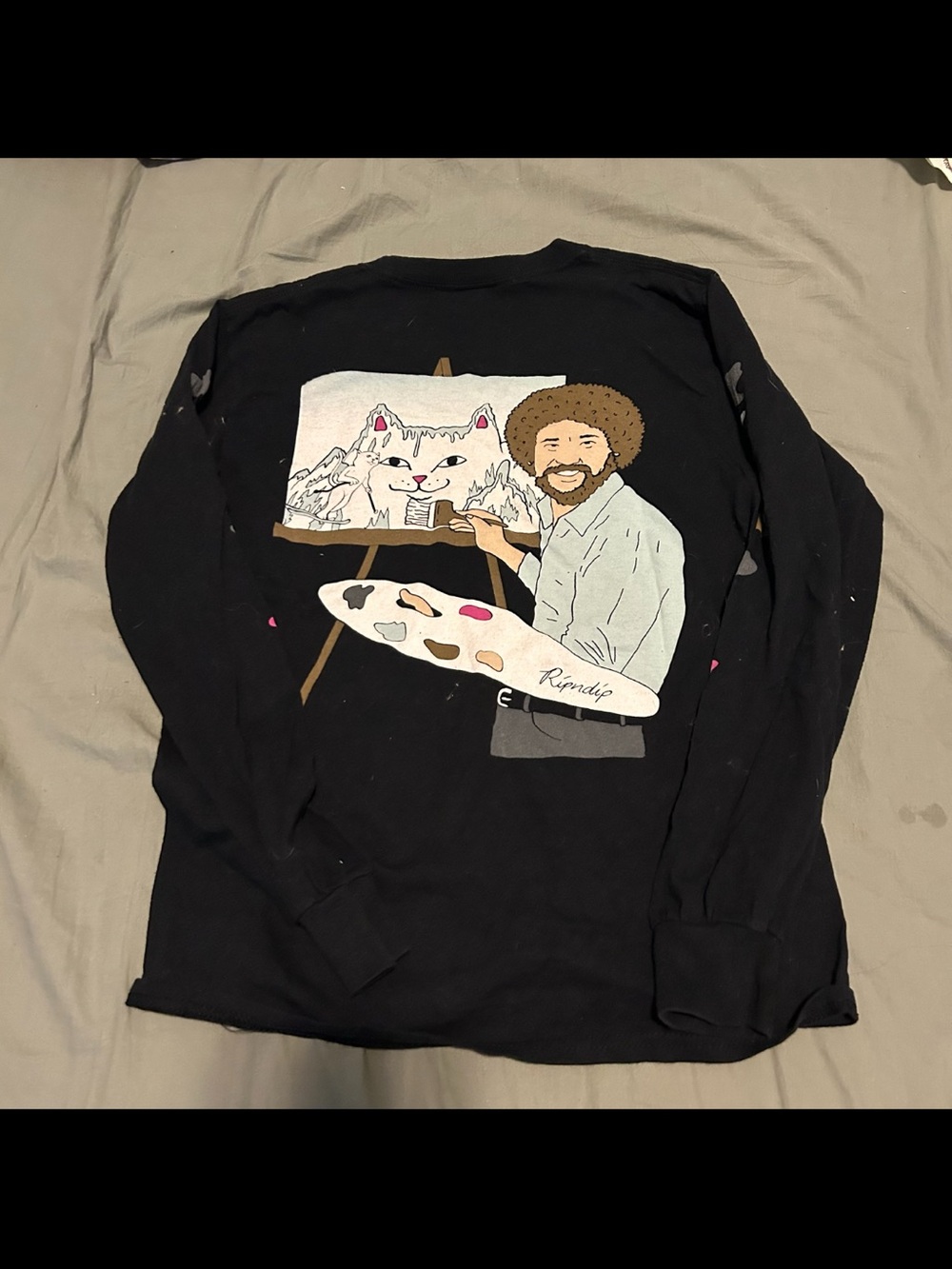 Ripndip Graphic Long Sleeve Tee - Black